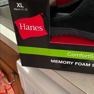 SLIPPERS HANES INDOOR/OUTDOOR SOLES